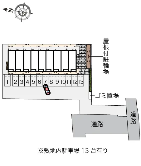 小郡市小郡 月極駐車場